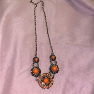 Orange necklace